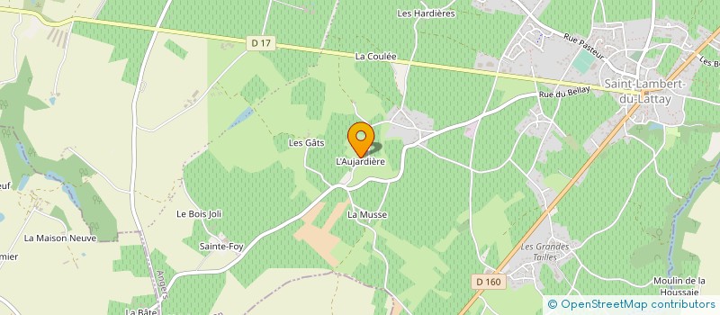 localisation de l'entreprise MADAME MARION PECQUET  VAL-DU-LAYON