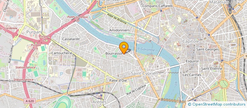 localisation de l'entreprise MADAME MARION PELLEGRINI  TOULOUSE