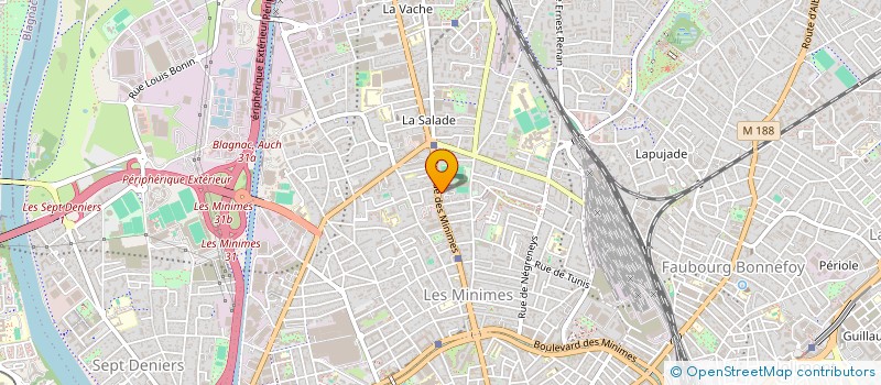 localisation de l'entreprise MADAME MARION PERE  TOULOUSE