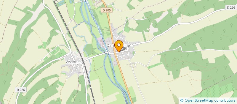 localisation de l'entreprise MADAME MARION PEREIRA  JOIGNY