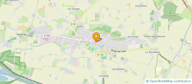 localisation de l'entreprise MADAME MARION PERRET  GIGORS-ET-LOZERON