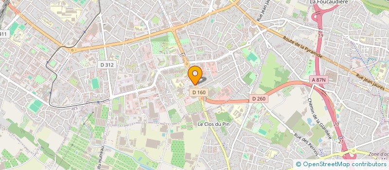 localisation de l'entreprise MADAME MARION PESUDO à ANGERS
