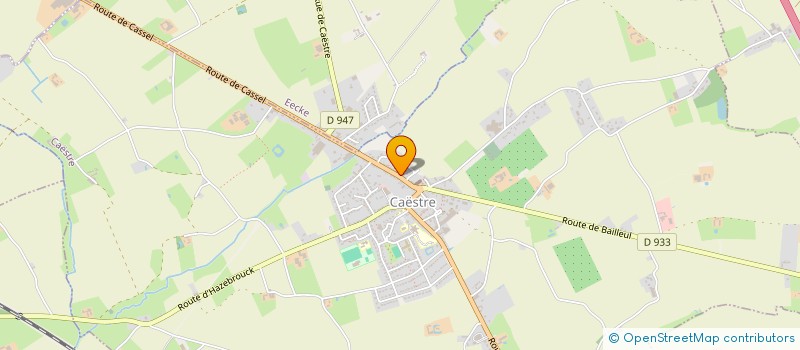 localisation de l'entreprise MADAME MARION PETITEVILLE  CAESTRE