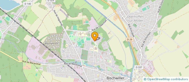 localisation de l'entreprise MADAME MARION PETROLATI  BISCHWILLER