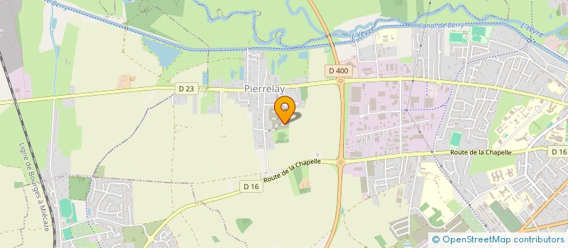 localisation de l'entreprise MADAME MARION PHILIPPON  BOURGES