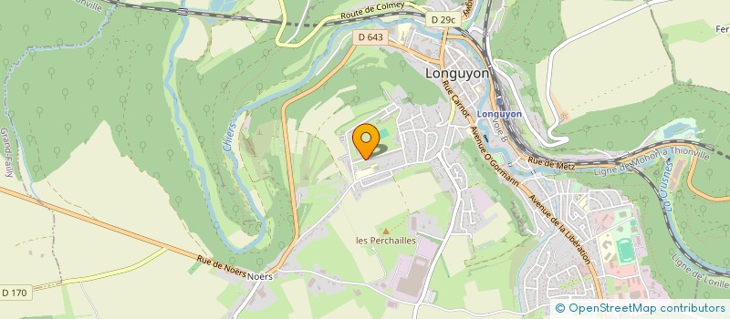 localisation de l'entreprise MADAME MARION PHULPIN  LONGUYON