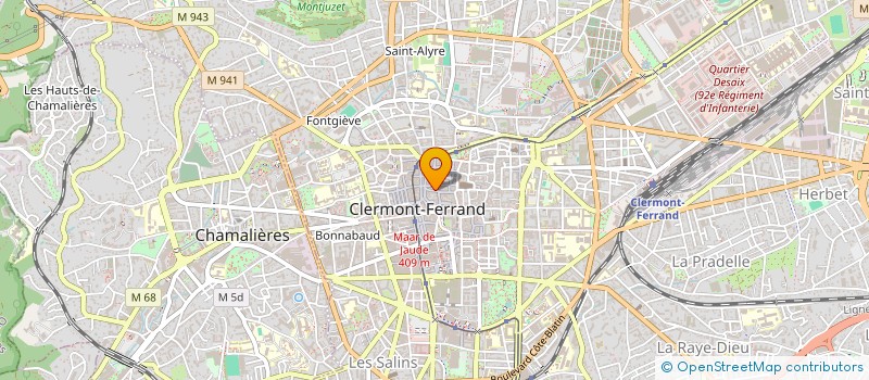 localisation de l'entreprise MADAME MARION PICQ  CLERMONT-FERRAND