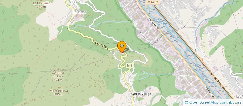 localisation de l'entreprise MADAME MARION PIERRON  LE BROC