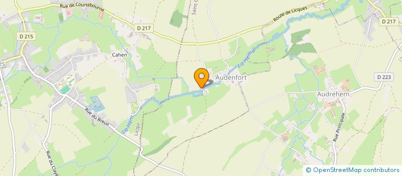 localisation de l'entreprise MADAME MARION PILLOT  CLERQUES