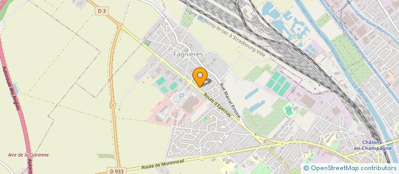 localisation de l'entreprise MADAME MARION PIMENTEL  FAGNIERES