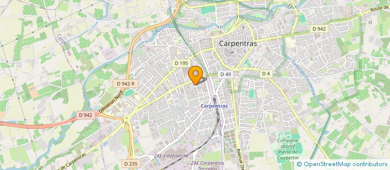 localisation de l'entreprise MADAME MARION PINEAU à CARPENTRAS