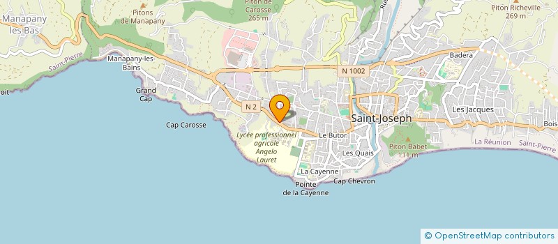 localisation de l'entreprise MADAME MARION PIOTROWSKA  SAINT-JOSEPH