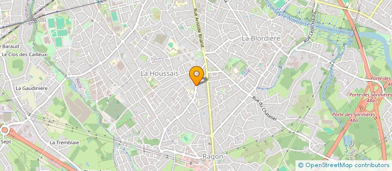 localisation de l'entreprise MADAME MARION PIQUET  REZE