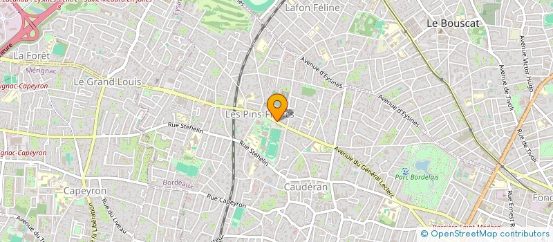 localisation de l'entreprise MADAME MARION PIROTTE  BORDEAUX