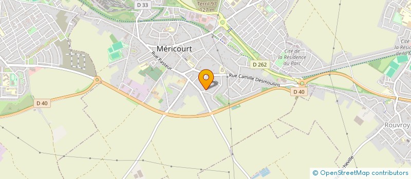 localisation de l'entreprise MADAME MARION PIRRITANO  MERICOURT