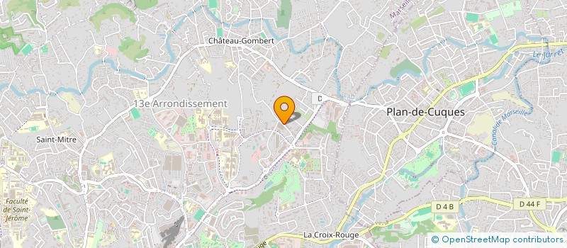 localisation de l'entreprise MADAME MARION PISANI à MARSEILLE