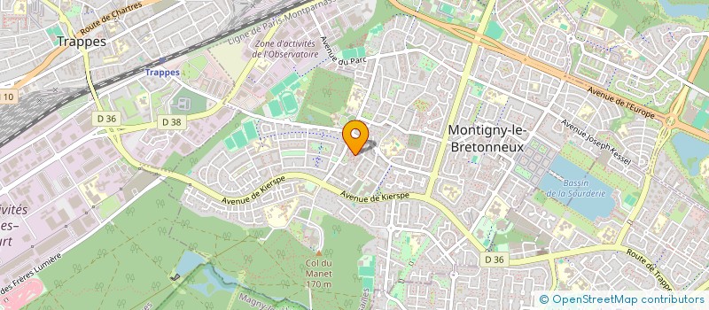 localisation de l'entreprise MADAME MARION PLANQUE à MONTIGNY-LE-BRETONNEUX