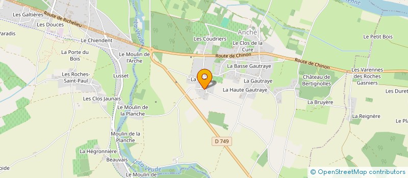 localisation de l'entreprise MADAME MARION PLANTINET à ANCHE