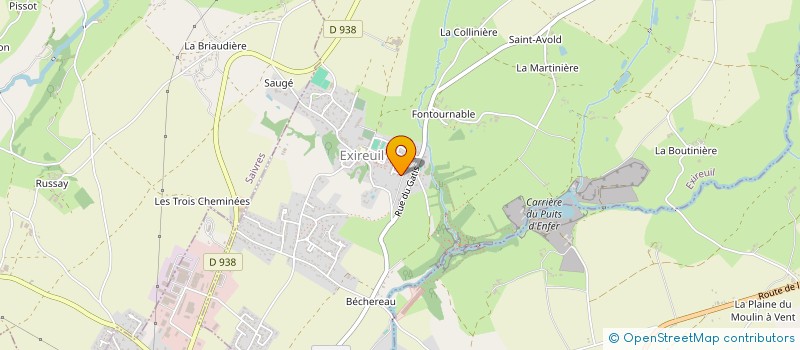 localisation de l'entreprise MADAME MARION PLECIS à EXIREUIL