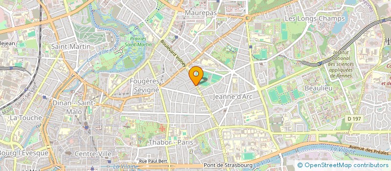 localisation de l'entreprise MADAME MARION POIRIER  RENNES