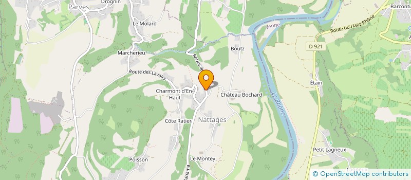 localisation de l'entreprise MADAME MARION POIX  PARVES ET NATTAGES