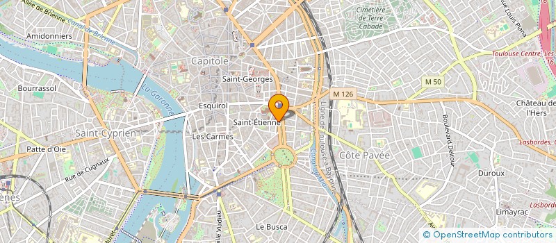 localisation de l'entreprise MADAME MARION POLITO-DEJEAN  TOULOUSE