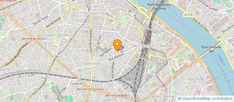 localisation de l'entreprise MADAME MARION POLIZZI  BORDEAUX