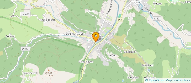 localisation de l'entreprise MADAME MARION PONS à SEIX