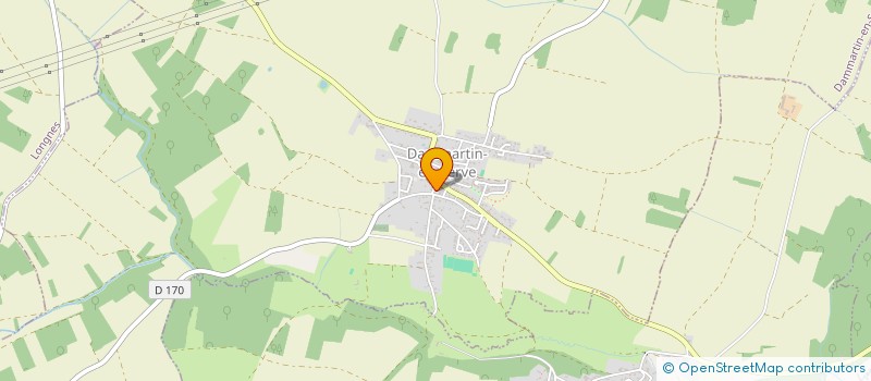 localisation de l'entreprise MADAME MARION POTTIER  DAMMARTIN-EN-SERVE