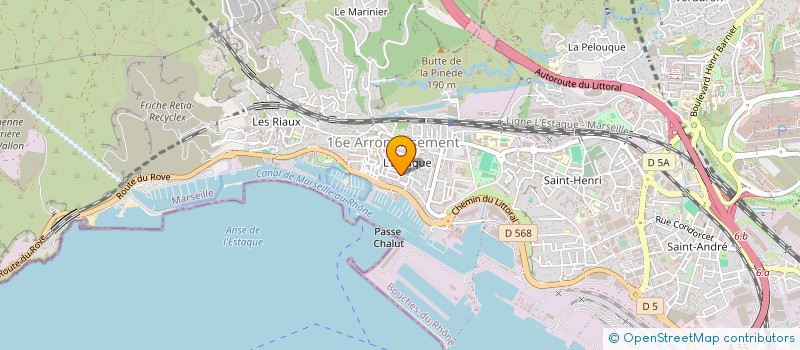 localisation de l'entreprise MADAME MARION POULIQUEN à MARSEILLE