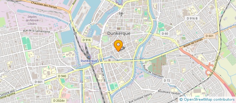 localisation de l'entreprise MADAME MARION POULLAIN à DUNKERQUE