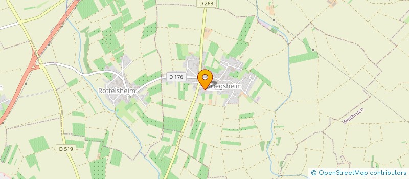 localisation de l'entreprise MADAME MARION POULLE  WAHLENHEIM