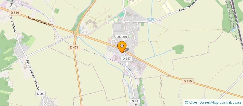 localisation de l'entreprise MADAME MARION PRESSE  COUBERT