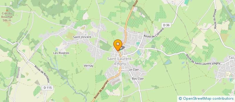 localisation de l'entreprise MADAME MARION PRETE  SAINT-LAURENT-D'AGNY