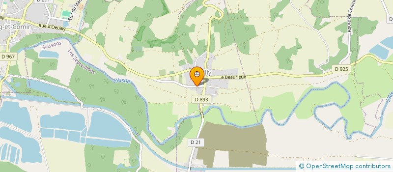 localisation de l'entreprise MADAME MARION PRIMAULT  UILLY