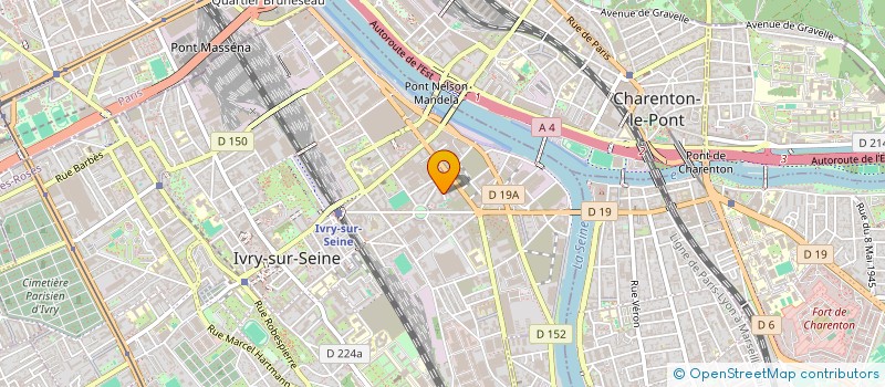 localisation de l'entreprise MADAME MARION PRIME à IVRY-SUR-SEINE