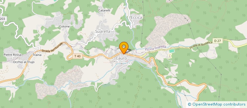 localisation de l'entreprise MADAME MARION PUTZOLU  CAURO