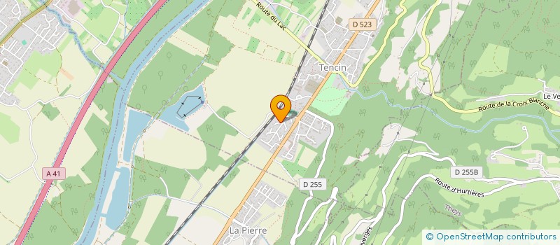 localisation de l'entreprise MADAME MARION QUAGLINO  TENCIN