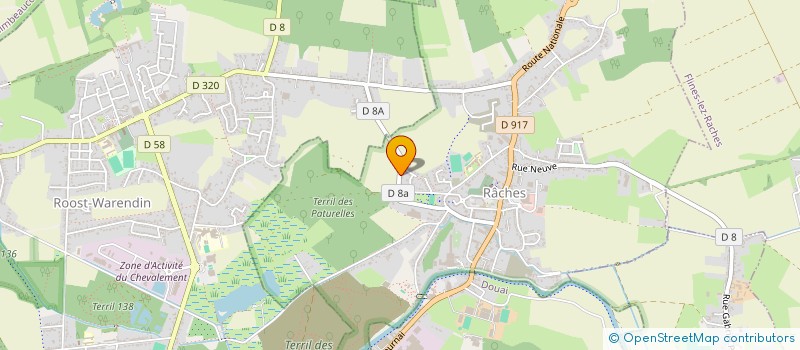 localisation de l'entreprise MADAME MARION QUAGLIO  RACHES