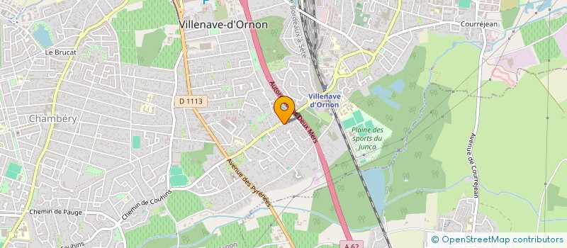 localisation de l'entreprise MADAME MARION QUANCARD  VILLENAVE-D'ORNON