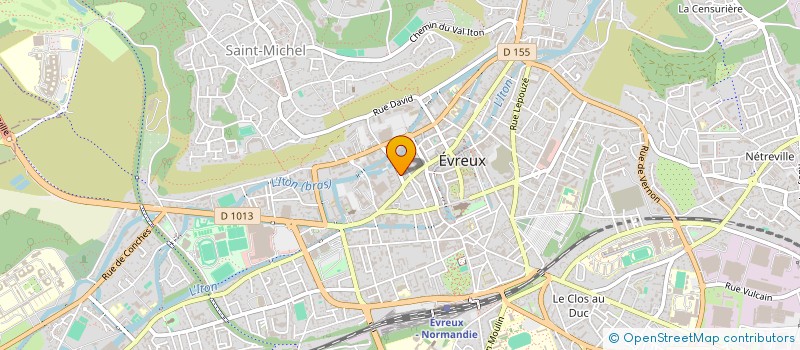 localisation de l'entreprise MADAME MARION QUEFFRINEC  EVREUX