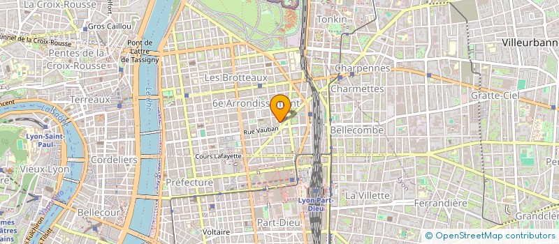 localisation de l'entreprise MADAME MARION QUESNE à LYON