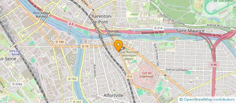 localisation de l'entreprise MADAME MARION RAFFAITIN à MAISONS-ALFORT