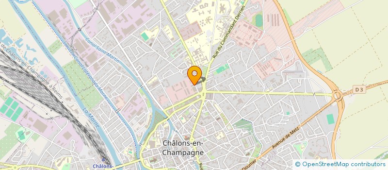 localisation de l'entreprise MADAME MARION RALITE  CHALONS-EN-CHAMPAGNE