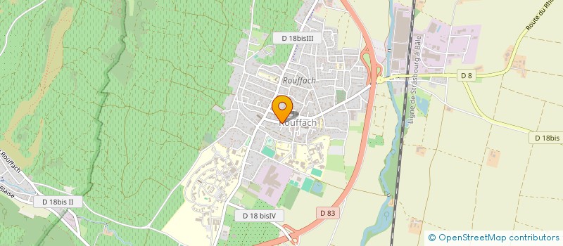 localisation de l'entreprise MADAME MARION RAOUX  ROUFFACH