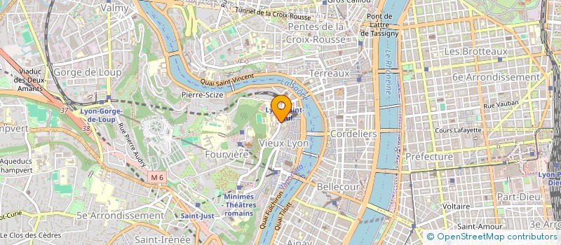 localisation de l'entreprise MADAME MARION RENARD à LYON
