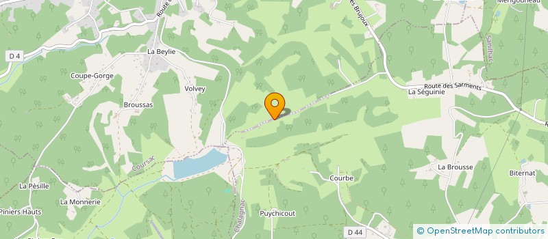 localisation de l'entreprise MADAME MARION RENARD  VAL DE LOUYRE ET CAUDEAU