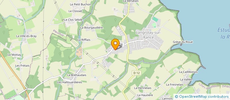 localisation de l'entreprise MADAME MARION RENAULT  LANGROLAY-SUR-RANCE