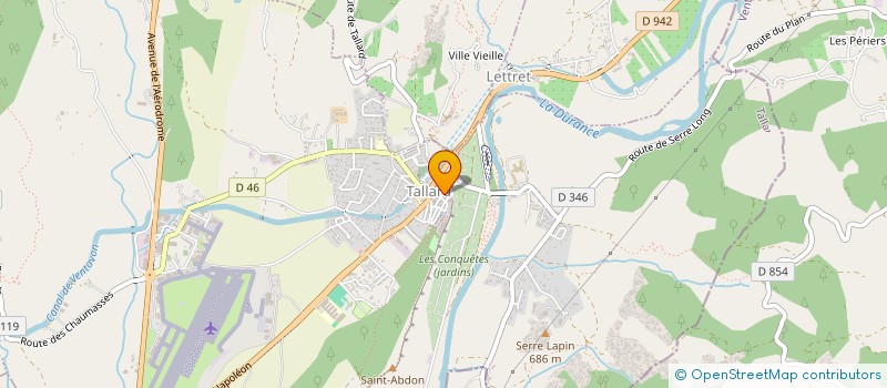 localisation de l'entreprise MADAME MARION RENCHET à TALLARD