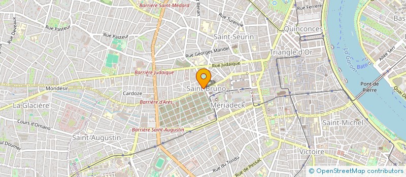 localisation de l'entreprise MADAME MARION RENOUX à BORDEAUX